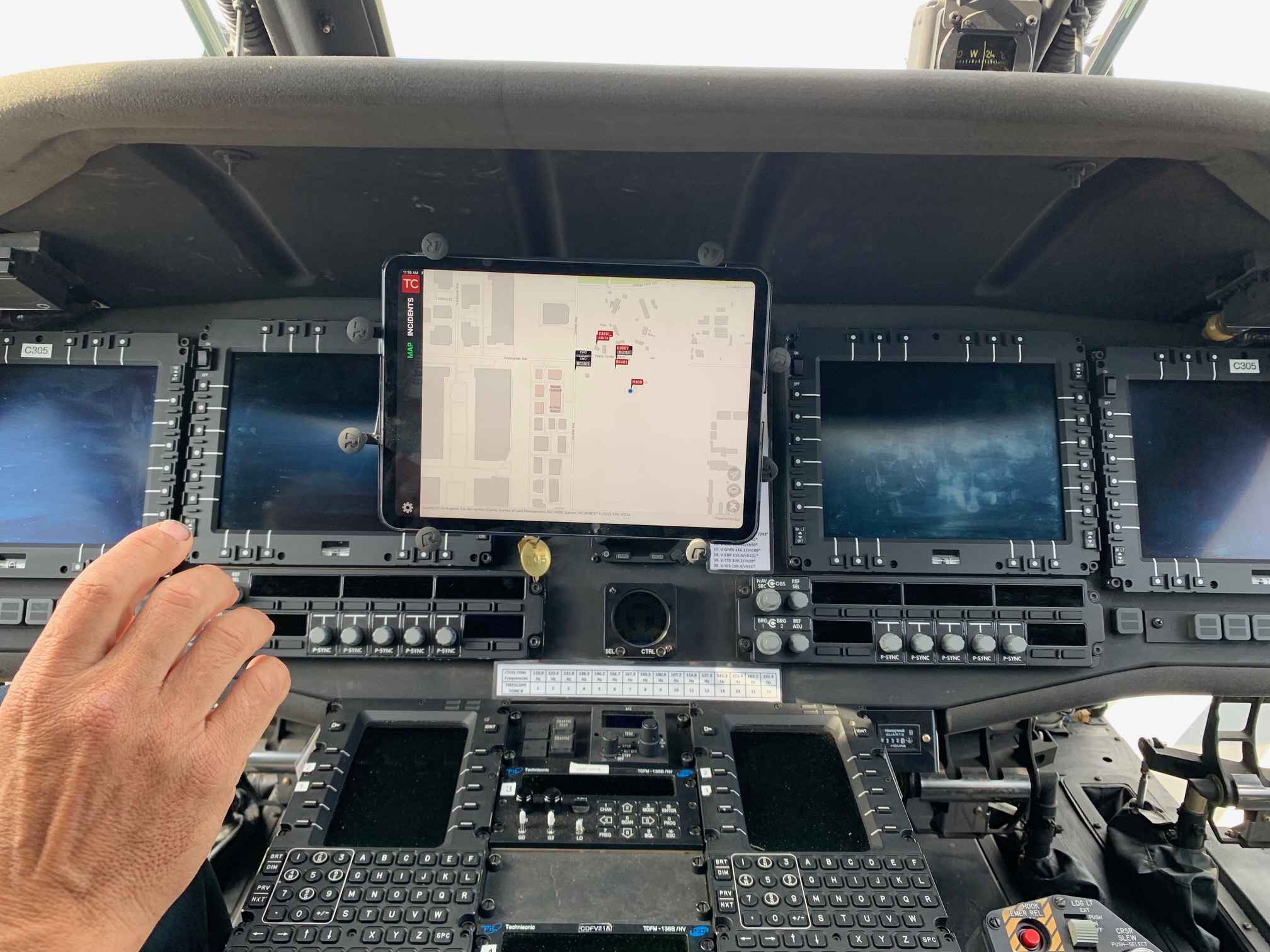 Flying with Tablet Command