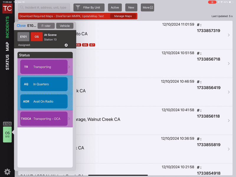 Tablet Command and TC Mobile 3.9